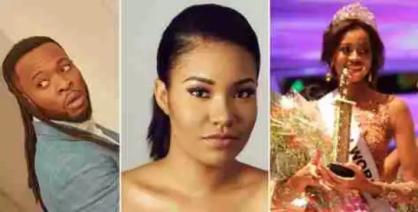 Nigerians Make Fun Of Flavour After New Most Beautiful Girl In Nigeria Emerged